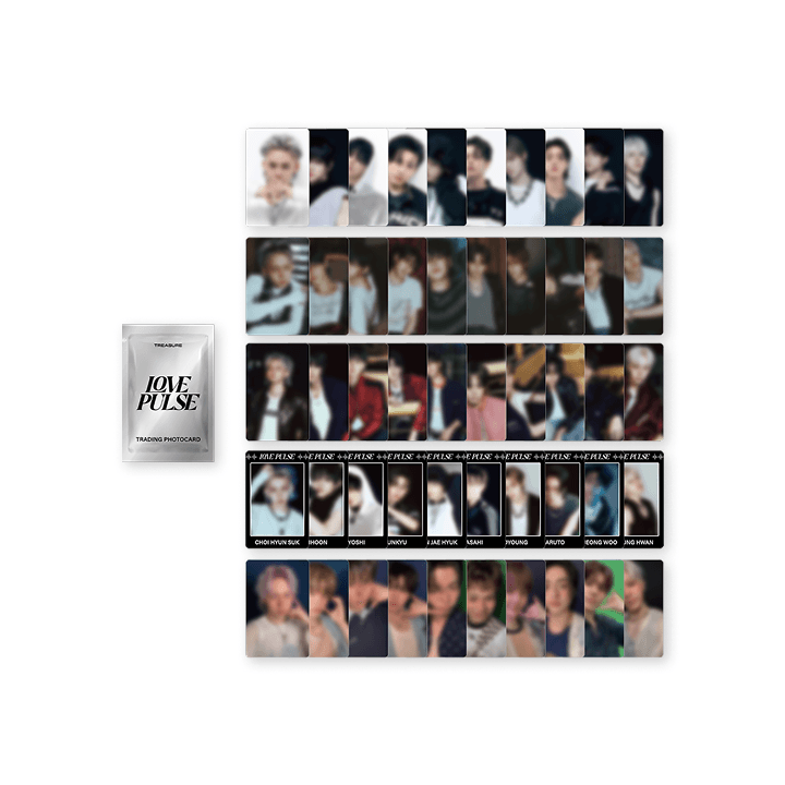 [LOVEPULSE] TREASURE TRADING PHOTOCARD