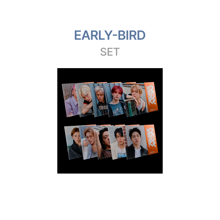 TREASURE | [EARLY-BIRD] 4th MINI ALBUM [NEW WAV] RAW VER. (SET)