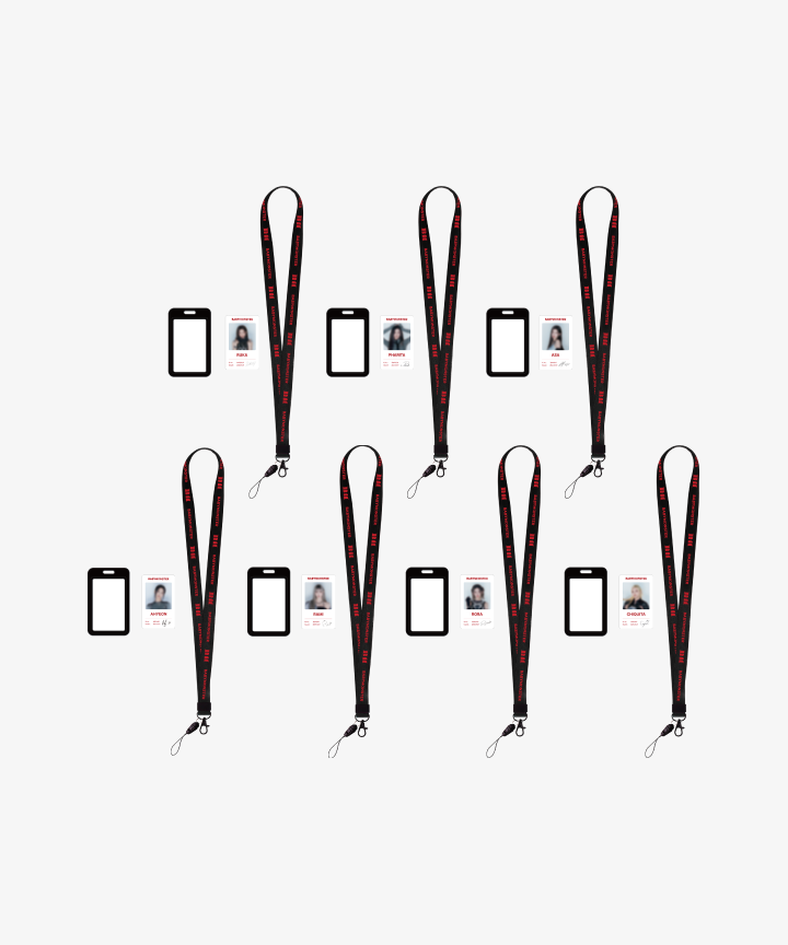 [SEEYOUTHERE] BABYMONSTER ID CARD + FRAME + LANYARD SET