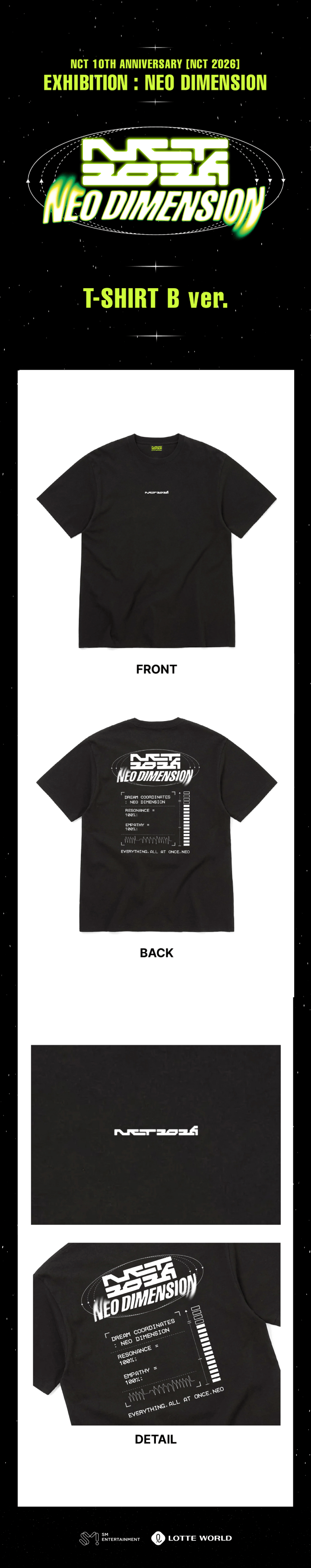 T-SHIRT B ver. 1 detail