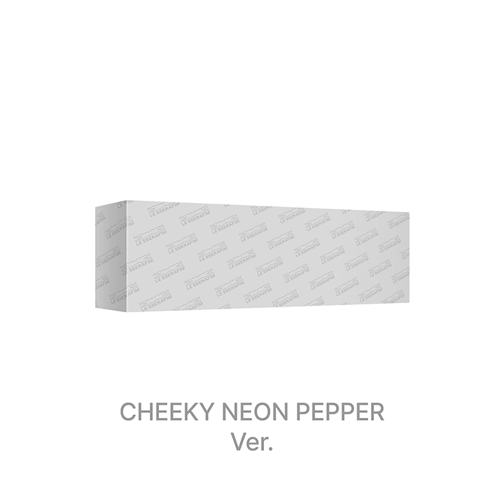 LE SSERAFIM 1st Single Album 'SPAGHETTI' CHEEKY NEON PEPPER