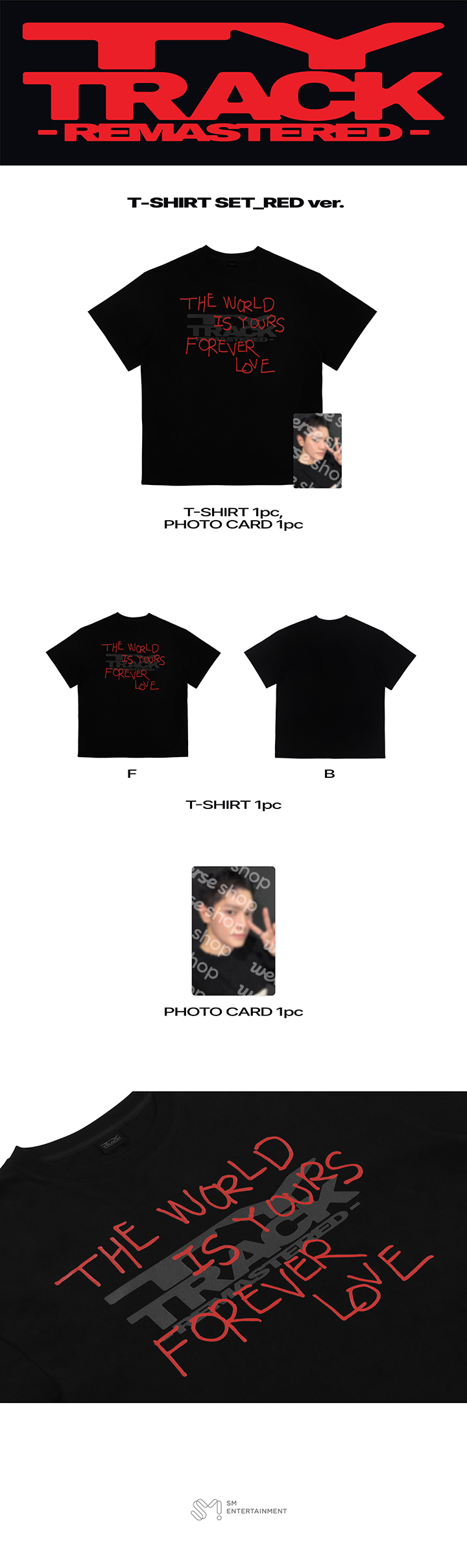 T-SHIRT SET_RED ver. 0 detail