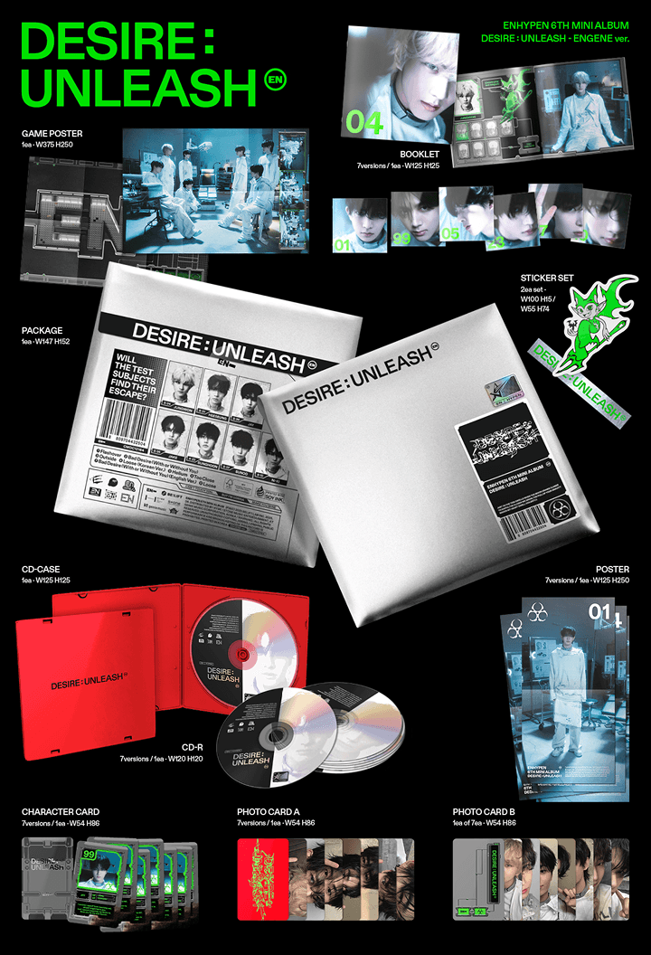 DESIRE : UNLEASH (ENGENE ver.) (Random) 0 detail